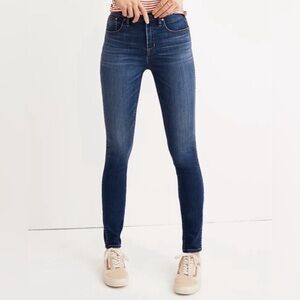 Madewell 10” Highrise Skinny Jeans Size 26